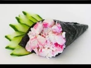 3 temaki kani completo+10 hot fila